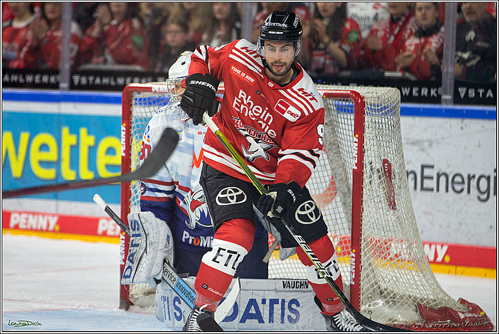PENNY DEL; Koelner Haie-Adler Mannheim; Koeln, 26.03.2023
